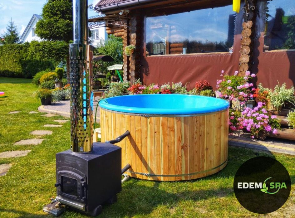 Спа купель! Виробник! Чан на дровах! Вуличне джакузі! Баня офуро!