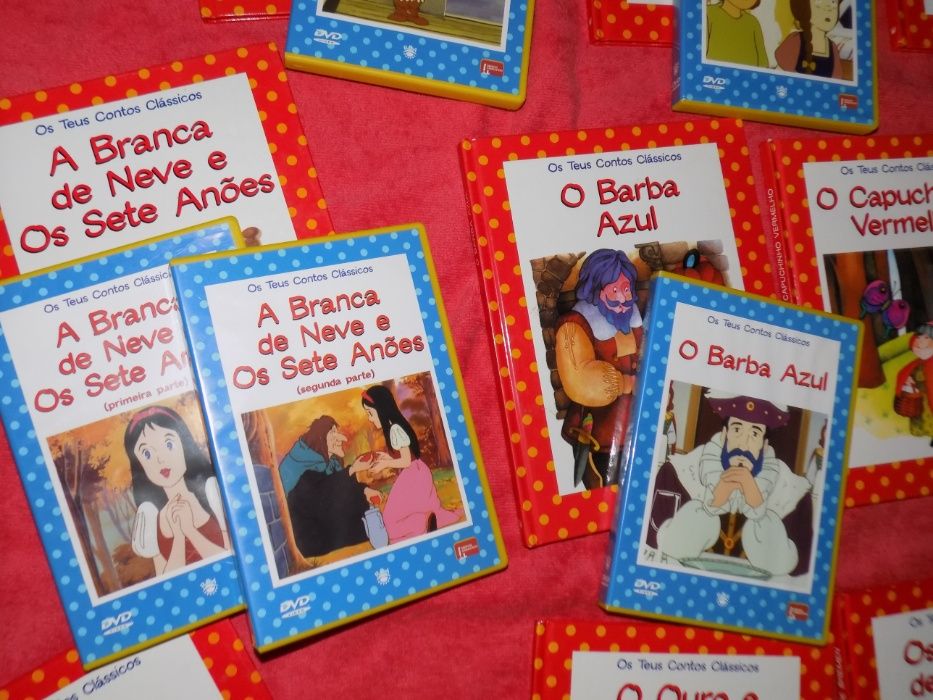 Coleção "Os teus contos clássicos"+ DVDs