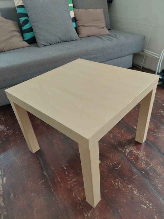 Mesa de apoio cor beige
