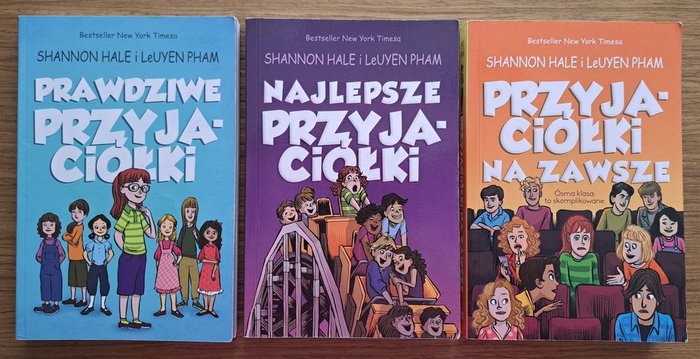 Przyjaciółki - 3 tomy komiksu dla dzieci