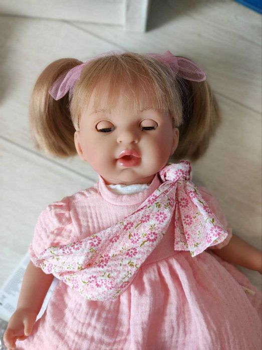 Лялька з пупсом Alex con Bebe Nines Нінес 40 см 4033 Box закр очі