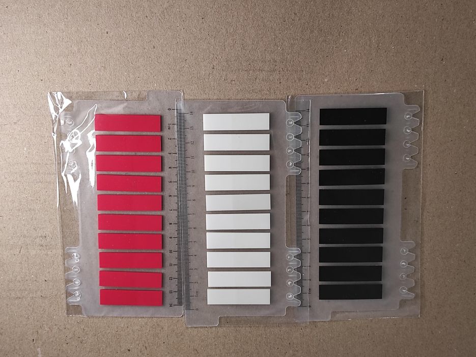 Стікери закладки для книг пластикові напівпрозорі