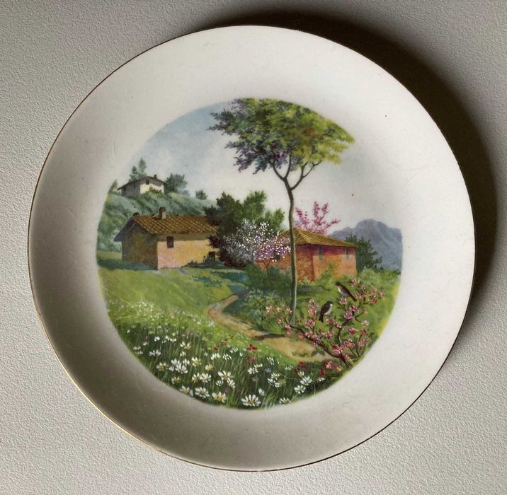 Prato Decorativo Limoges (~17.5cm diâmetro)