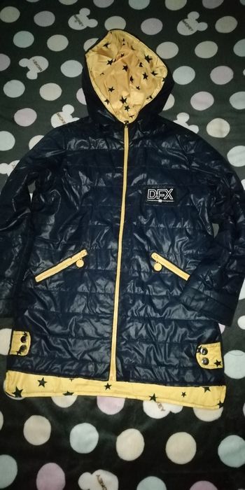 Курточка подовжена дитяча весняна. Р. 122