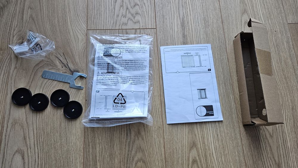 Bramka barierka zabezpieczającą 103-110cm