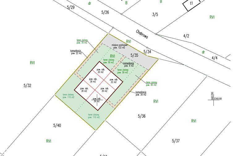 Bezczynszowy 3 pokojowe z działka 110 m2 Leszno ul. Chabrowa, parking!
