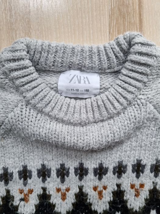 *Sztos*Sweterek Dziewczecy*Zara*rozm.11-12 lat 152