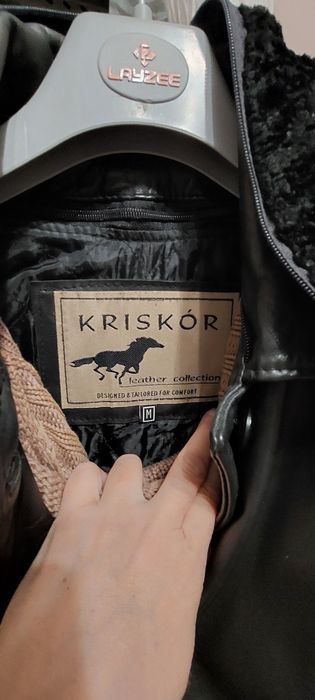 Kurtka ze skóry damska