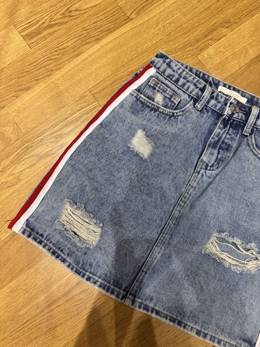 Джинсова спідниця XS