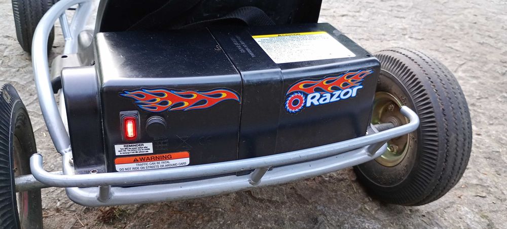 Gokart Razor elektryczny