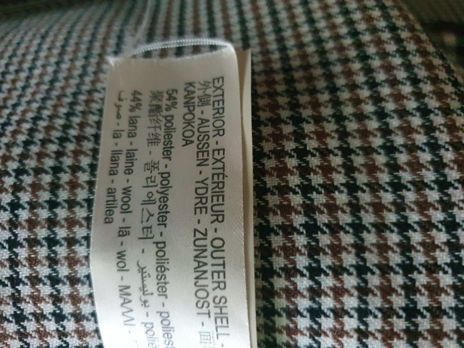 Massimo Dutti  żakiet z wełną  36-38