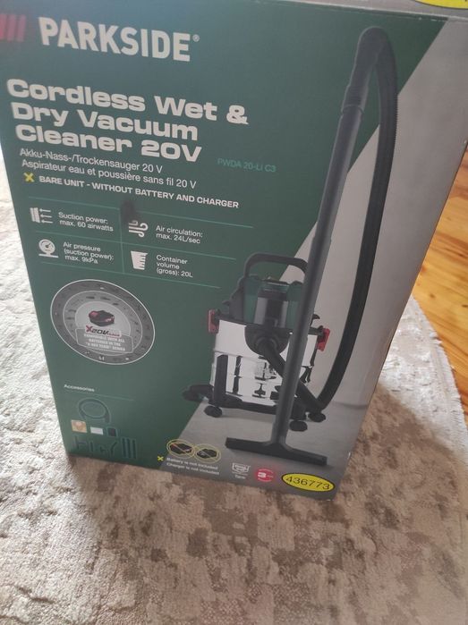 Parkside 20V Wet & Dry Vacuum Cleaner