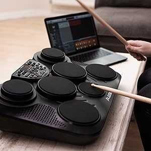 Bateria eletrónica de mesa - Alesis CompactKit 7