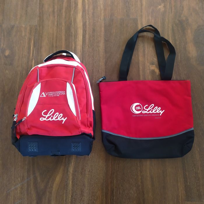 Zestaw plecak i torba podróżna