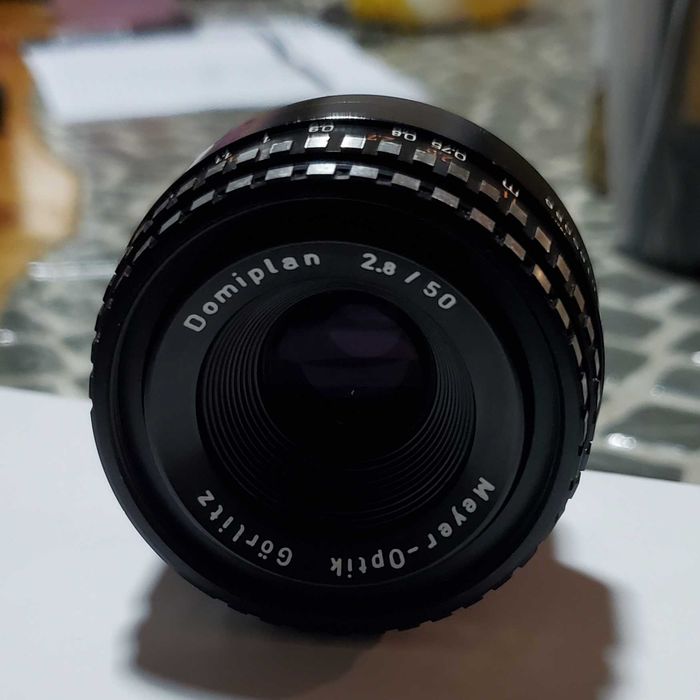 Lente M42 Domiplan 2.8-50mm
