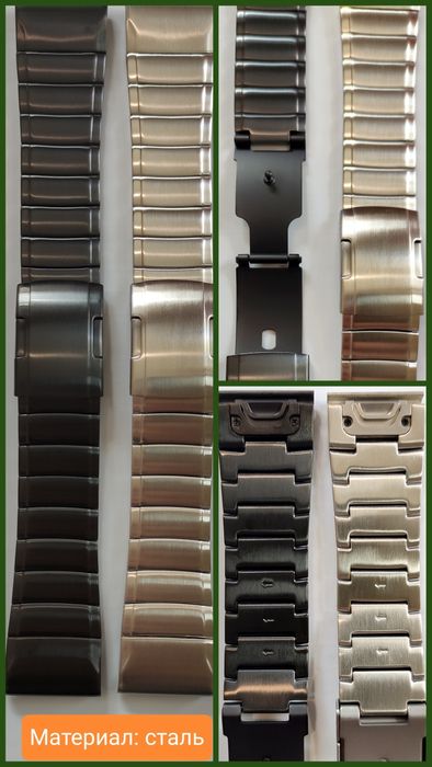 Титановый браслет для GARMIN FENIX 7X / 6X / 5X / Tactix / 7 /6 / 5