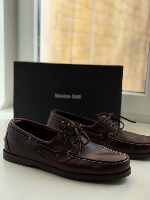 Чоловічі топсайдери Massimo Dutti. Новий стан ( мокасини, лофери, туфлі )