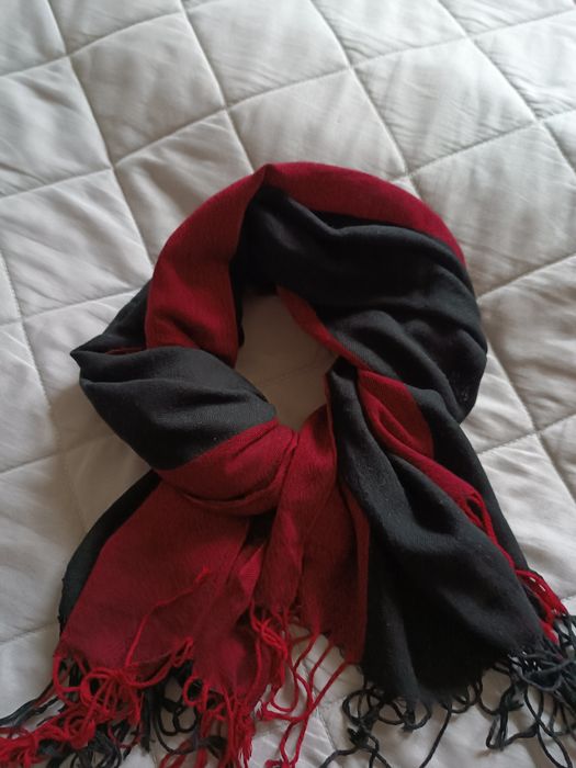 Szal bawelniany ciepły