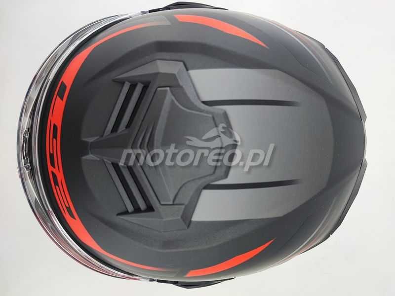 WYPRZEDAŻ Kask Szczękowy Blenda LS2 FF906 ADVANT Kuka Mat Black Red