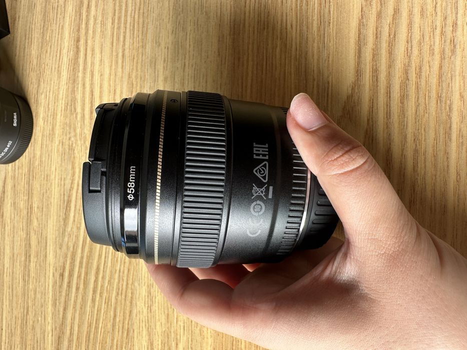 Lente Canon EF 85mm 1:1.8