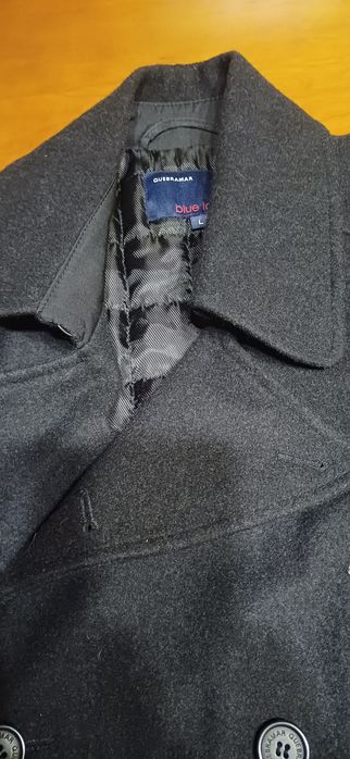 Sobretudo Cinzento Escuro Homem