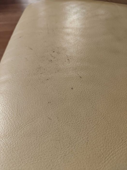 Unikatowy Set Vintage: Narożnik + Fotel Lounge Italian Butter Leather