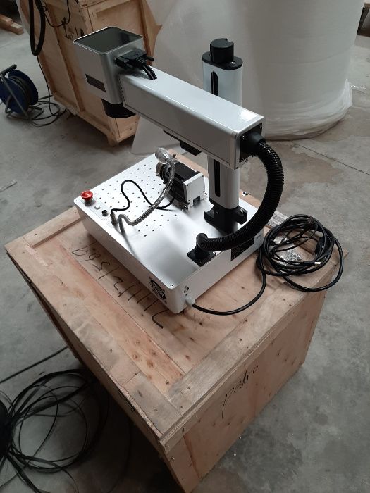 maquina gravação laser metais 20w fibra