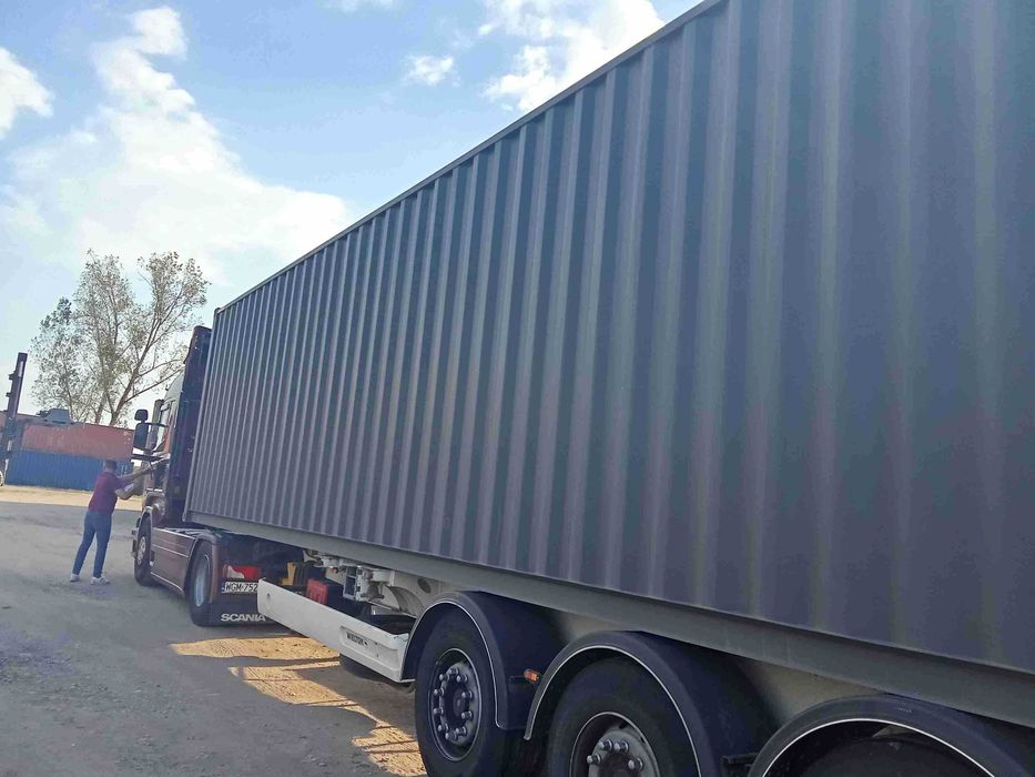 Kontener morski, magazynowy 40 HC One Way - nowy