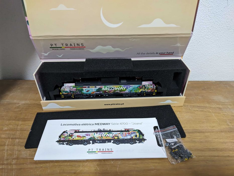 Locomotiva Medway 4702 (Joana) - PTTrains 547020 (analógica H0 1/87)