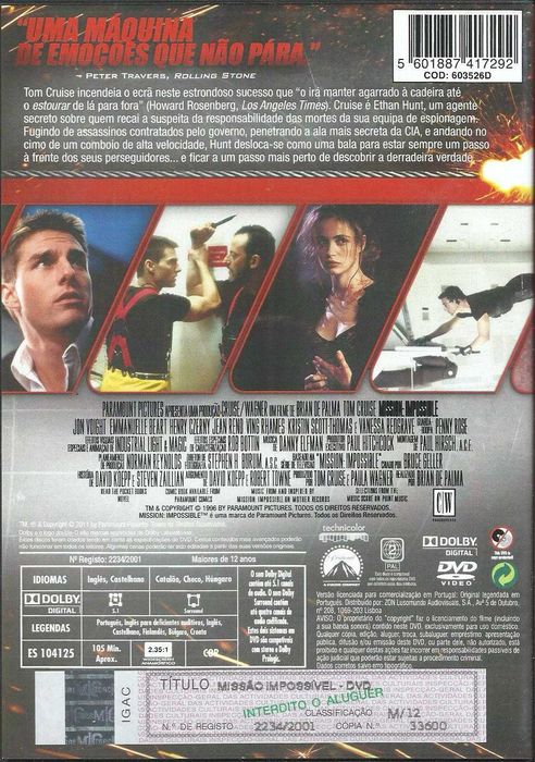 M:I - Missão Impossível (1996)