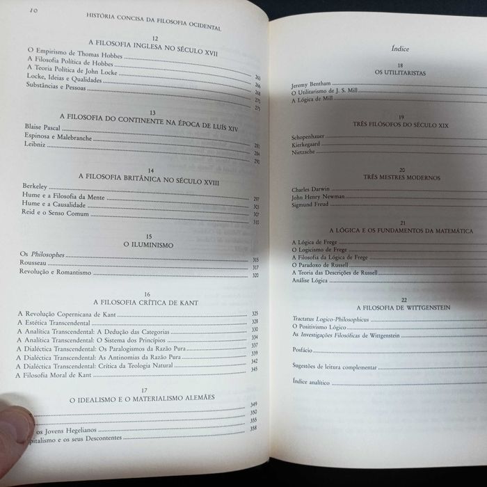 História Concisa da Filosofia Ocidental