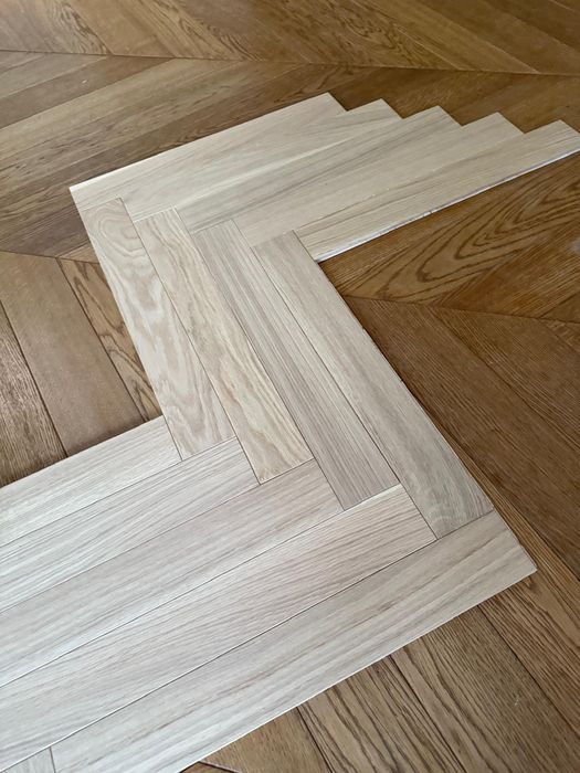 Podłoga dębowa jodełka klasyczna Kaczkan 30m2