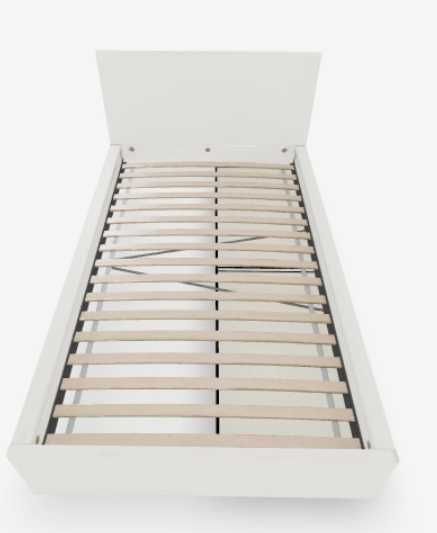 cama malm, branca, 90x200 cm