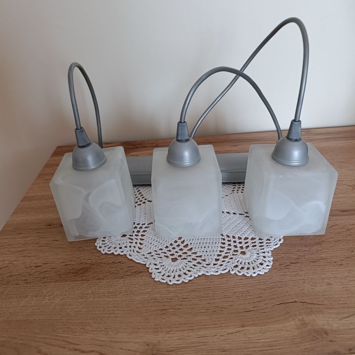 Lampa sufitowa, vintage PRL