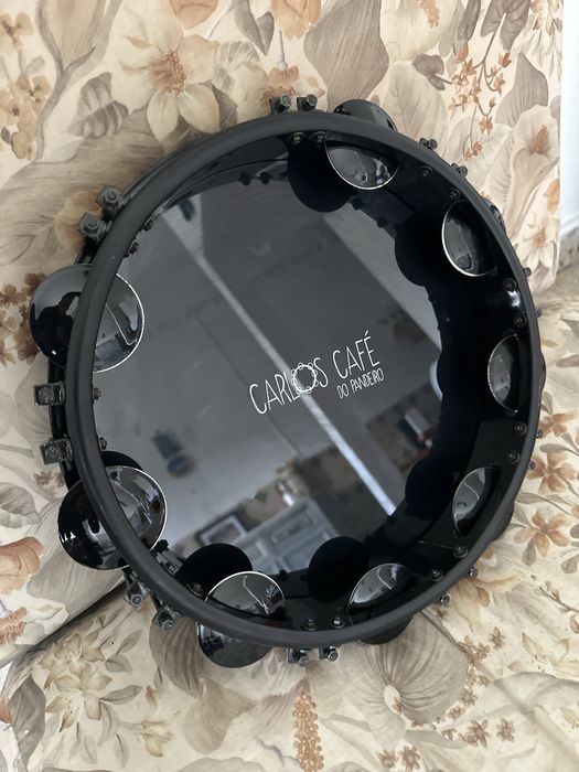 Pandeiro professional Carlos Cafe 12 polegadas