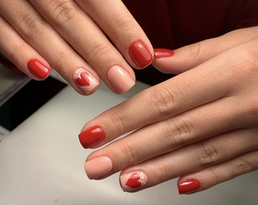 stylizacja paznokci,hybryda