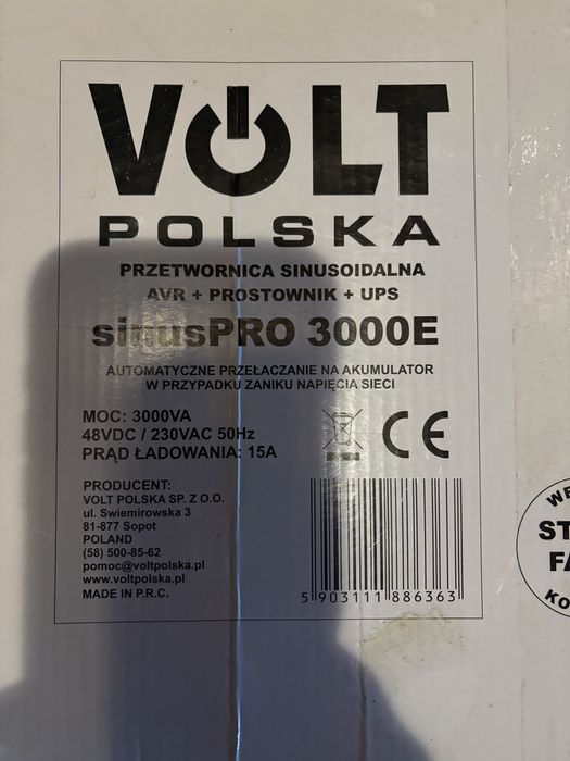 Інвектор Volt в наявності новий