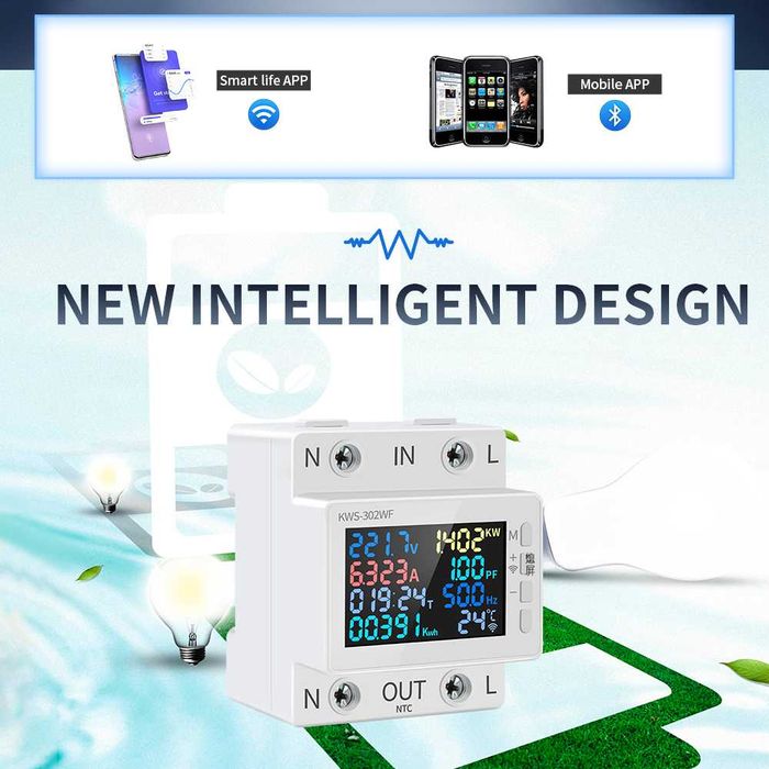 Реле напруги KWS-302 WiFi Smart Power