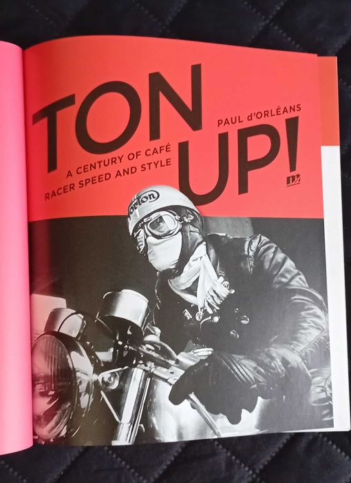 Livro TON UP! história motos café racer