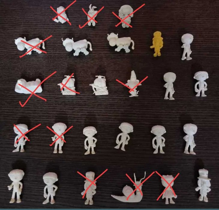 Bonecos Monocromáticos bonecos várias colecções e temas