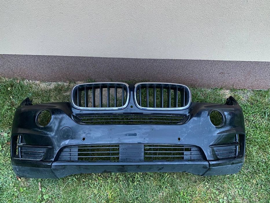 Передній бампер бмв f15 x5 2013-2018 668 колір schwarcz 2