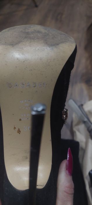 Kozaki casadei roz 36