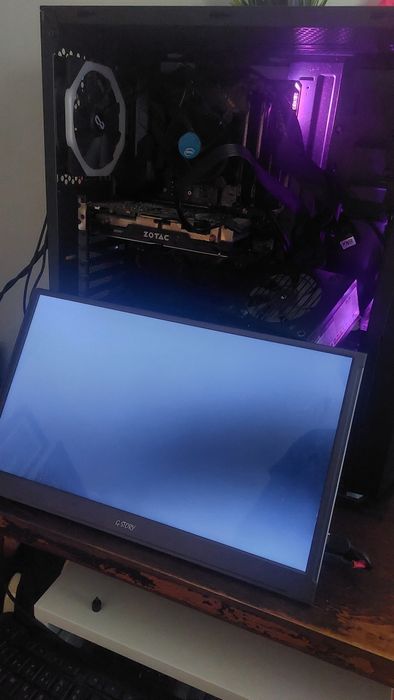GTX 1070 Zotac - Liga mas não passa imagem