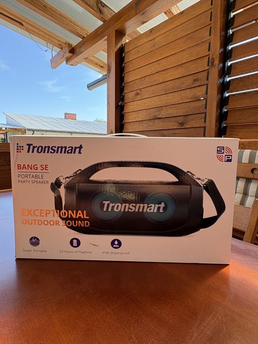 Głośnik przenośny Tronsmart Bang SE czarny 40 W
