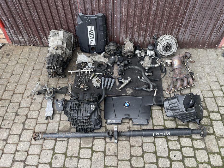 Щеплення N43B20A BMW b16 b18 помпа колектор генератор