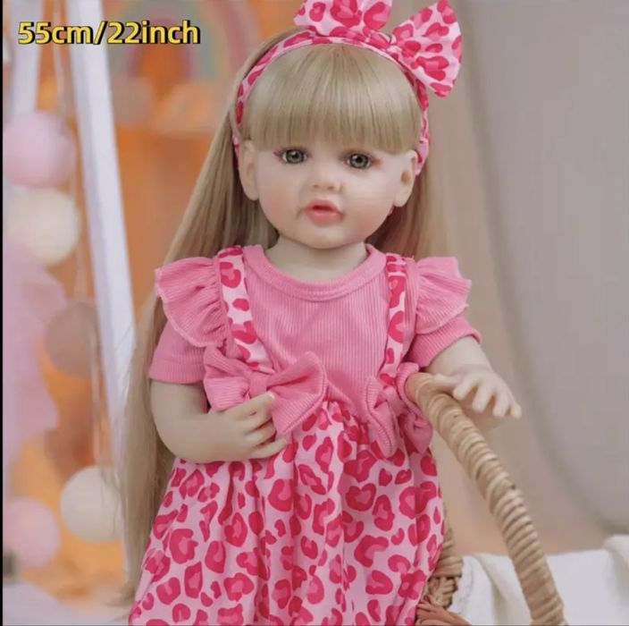 Лялька Реборн вінілова як жива