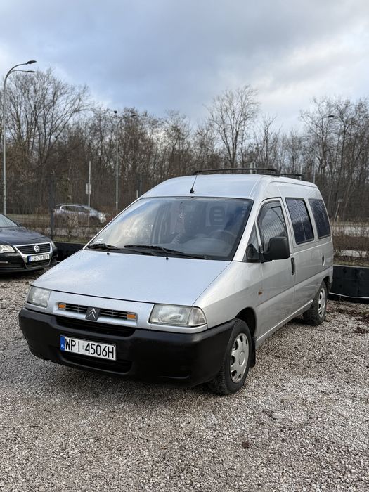 Na Sprzedaz Citroen Jumpy 1.9 D /9-Osobowy/Zadbany/Klima/Gwarancja/Hak