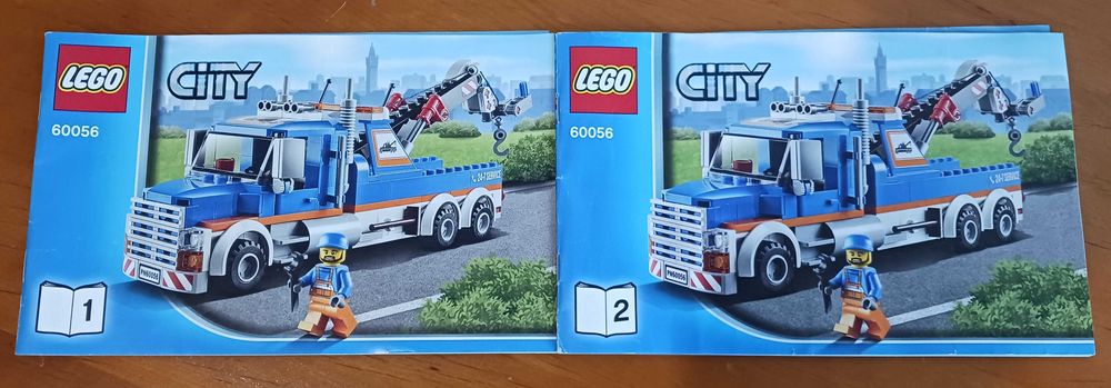 Lego City 60056 Ciężarówka Holownik + pudełko + instrukcja