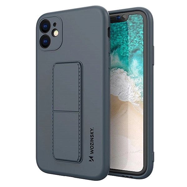 Wozinsky Kickstand Case elastyczne silikonowe etui z podstawką Xiaomi