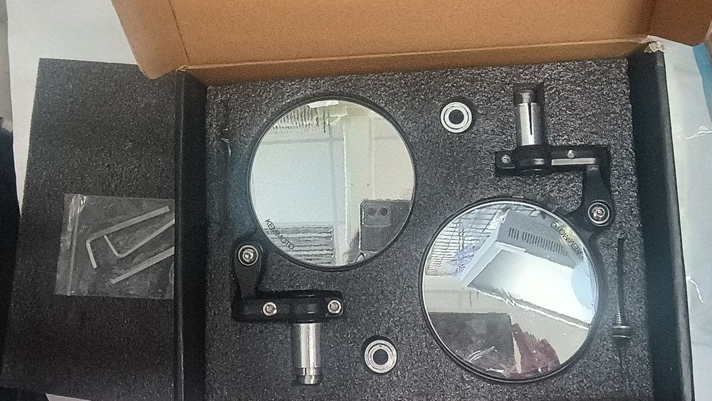 Lusterka boczne do motoru skutera uniwersalne Kemi Moto